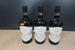 3 fl. brændevin COQUEREL CALVADOS VS