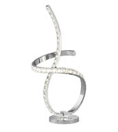 2 stk. wofii abro bordlampe led m. lysdæmper – Krom(ubrugt)