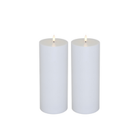 3 pk. Cozzy LED bloklys udendørs hvid 2 stk.