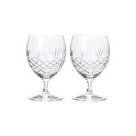 2 stk. Frederik Bagger Crispy eightball glas klar glas