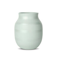 2 stk. Kähler Omaggio vase creme/mint tone H20 cm