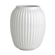 2 stk. Kähler Hammershøi vase hvid 20 cm