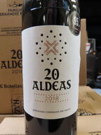 6 fl. rødvin, 20 ALDEAS, Bodegas Condado De Haza 2018