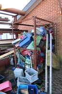 Pallebur med indhold