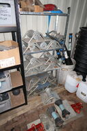 Lagerreol med div. Afrullere