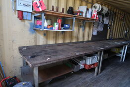 Arbejdsbord med indhold