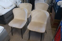 4 Stk. Spisebordsstole