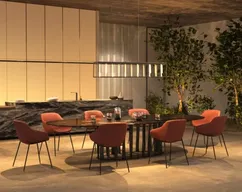 Fischer og honsel grid pendellampe sort metal dæmpbar cct remote(ubrugt)