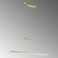 Fischer og honsel pendellampe tenso tw i mat messing cct(ubrugt)