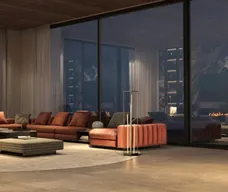 Fischer og honsel grid gulvlampe 123 cm sort dæmpbar cct (ubrugt)