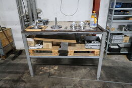 Arbejdsbord med indhold