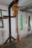 Traverskran med elkædetalje KITO 250 Kg