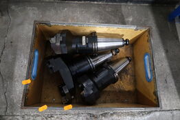 Kasse med 3 stk. værktøjsholdere