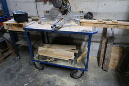 Opbevaringsvogn uden indhold