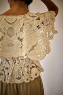 Ceci Embroidery S/SLV Top SEA NEW YORK Str.: XS