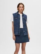 SLFClair SL Mid Blue Denim Vest SELECTED FEMME Str.: 36