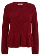 MMThora O-neck Frill Knit MOS MOSH Str.: XS