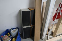 4 stk. højtalere bl.a. STE-MA, UNIVERSUM