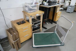 Vogn, skuffemodul, reol