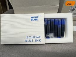 80 stk. Blækpatroner MONTBLANC BOHEME BLUE