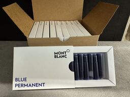 80 stk. Blækpatroner MONTBLANC BLUE