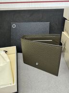 Læderpung 6cc MONTBLANC KHAKI