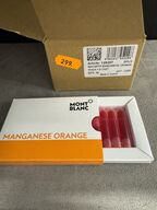 80 stk. Blækpatroner MONTBLANC MANGANESE ORANGE