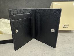 Læderpung 4cc MONTBLANC BLACK