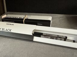 12 stk. Fyldepenne/Rollerball Small Refill MONTBLANC MYSTERY BLACK
