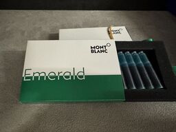 16 stk. Blækpatroner MONTBLANC EMERALD GREEN