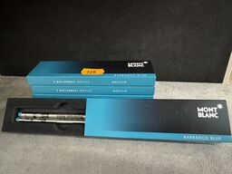 12 stk. Fyldepenne/rollerball Refill MONTBLANC BARBADOS BLUE
