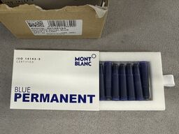72 stk. Blækpatroner MONTBLANC ROYAL BLUE