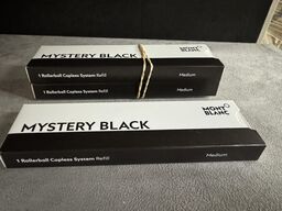 3 stk. Fyldepenne/Rollerball Refill MONTBLANC MYSTERY BLACK