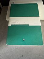 1 stk. Notebook MONTBLANC EMERALD GREEN