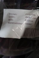 Gulvtæppe COZY-EASY Dark Purple Ø120