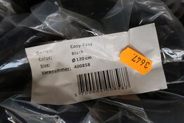 Gulvtæppe COZY-EASY Black Ø120