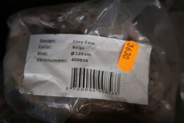 Gulvtæppe COZY-EASY Beige Ø120