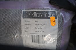 Tæppe KILROY INDBO EASY Sort/Lilla 160 x 230