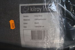 Tæppe KILROY INDBO COZY-EASY Black 160 x 230