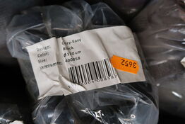 Gulvtæppe COZY-EASY Black Ø120