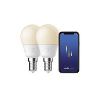 6 stk. nordlux smart e14 2-pack 2200-6500 kelvin 470 lumen pære(ubrugt)