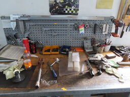 Filebænk med indhold