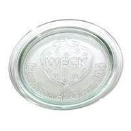 84 stk. Glaslåg diam 100 mm Weck