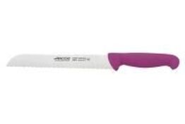 2 stk. Brødkniv m/lilla skaft L200 mm Alergener