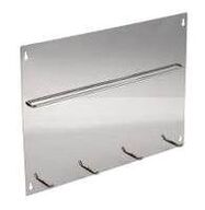 Knivholder B400 x D300 mm rustfri stål 