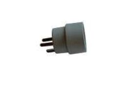 8 stk. Adaptor 250 V 2 ben 