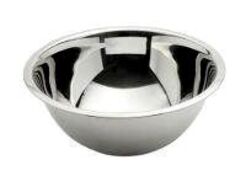 5 stk. Røreskål  2 ltr diam 230 mm H85 mm rustfri stål