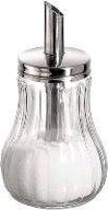 46 stk. Sukkerbøsse 280 ml m/dosering glas med struktur
