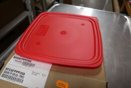 18 stk. Låg til opbevaringsboks rød 5,7 og 7,6 ltr Cambro