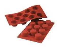 6 stk. Bageform 11 minimuffins 1/3 GN